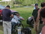 The competitors spent time together after the event to share stories of their catches and share angling techniques.