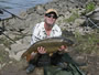 Wild Carp Companies Staffer Paul Russell with a 20 lb, 8 oz--second largest caught for the Pro Class.