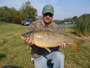 Scott Osmond with a 17 lb, 8 oz Common, his first of the competition. There would be many more large fish to come over the next 22 hours of competition.