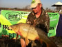 Rick Slinker (peg 11) with a 22.1 lb common. Lake Fork, TX