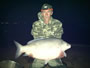 Ioan Iacob (peg 20) with a 40.5 lb smallmouth buffalo. Lake Fork, TX