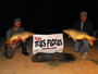 August Wells (left) and Mike Wheeler (right) representing Team Tres Flores Custom Baits. Lake Fork, TX
