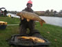 Paul Russell with a 19.2 lb and 13.7 lb double from session 6.