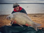 Austin Anderson with a smallmouth buffalo caught during Session 1 of the 2013 season of the Wild Carp Club of North Texas.