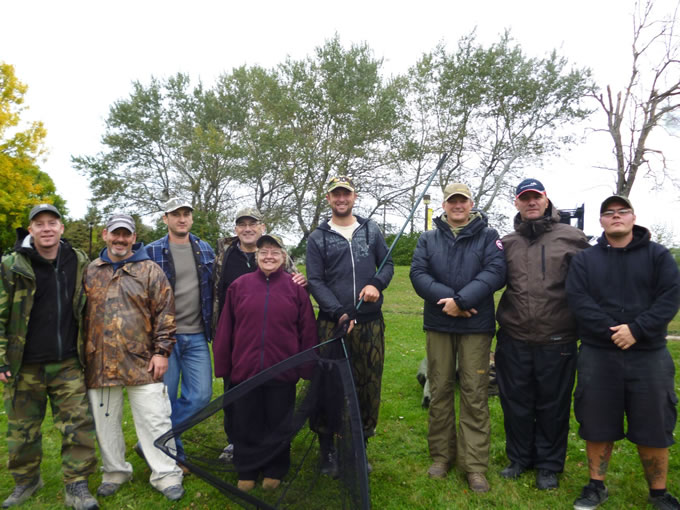 As usual, the Wild Carp Club of Quebec members had a great time despite the poor weather