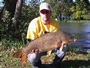 Matt Broekhuizen with a 26.15 lb common caught during Session 1 of the Fall 2011 season of Wild Carp Club of Central NY.
