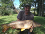 Kent Appleby with a 22.5 lb common caught during Session 1 of the Fall 2011 season of Wild Carp Club of Central NY.