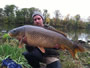 Kyle McLaughlin with a 24.15 lb common caught during day 2.