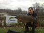 Marvin Szydlowski (peg 17) with a 15.9 lb common caught during day 1 of the '12 Wild Carp Fall Qualifier.