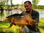 Marcin Szydlowski with a 10.11 lb common from the Wild Carp Classic.
